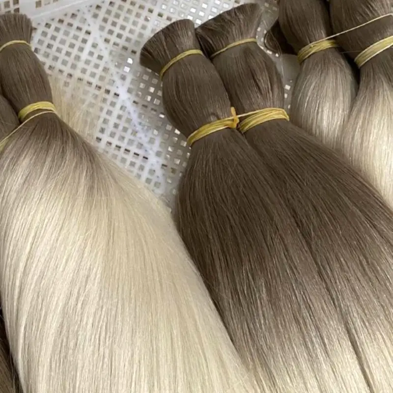 how are hair extensions made of