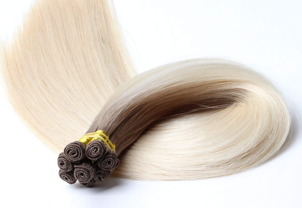 Hand-Tied Weft Extension 5 Hand-Tied Weft Extension 5
