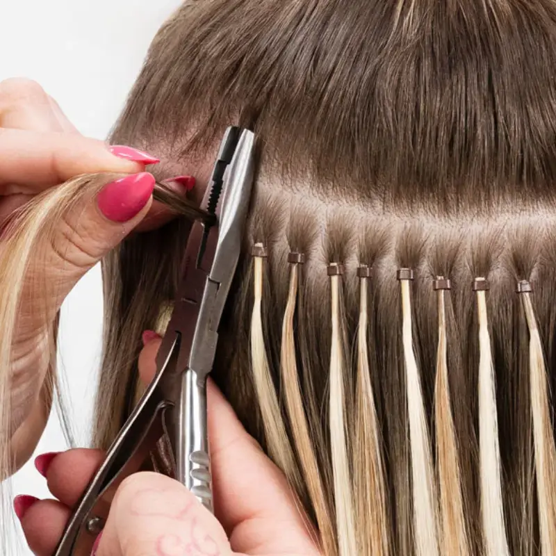 how to install i tip hair extensions