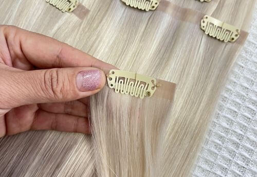Seamless Clip Hair Extension/ PU Clip Hair Extension 4 Seamless Clip Hair Extension/ PU Clip Hair Extension 4