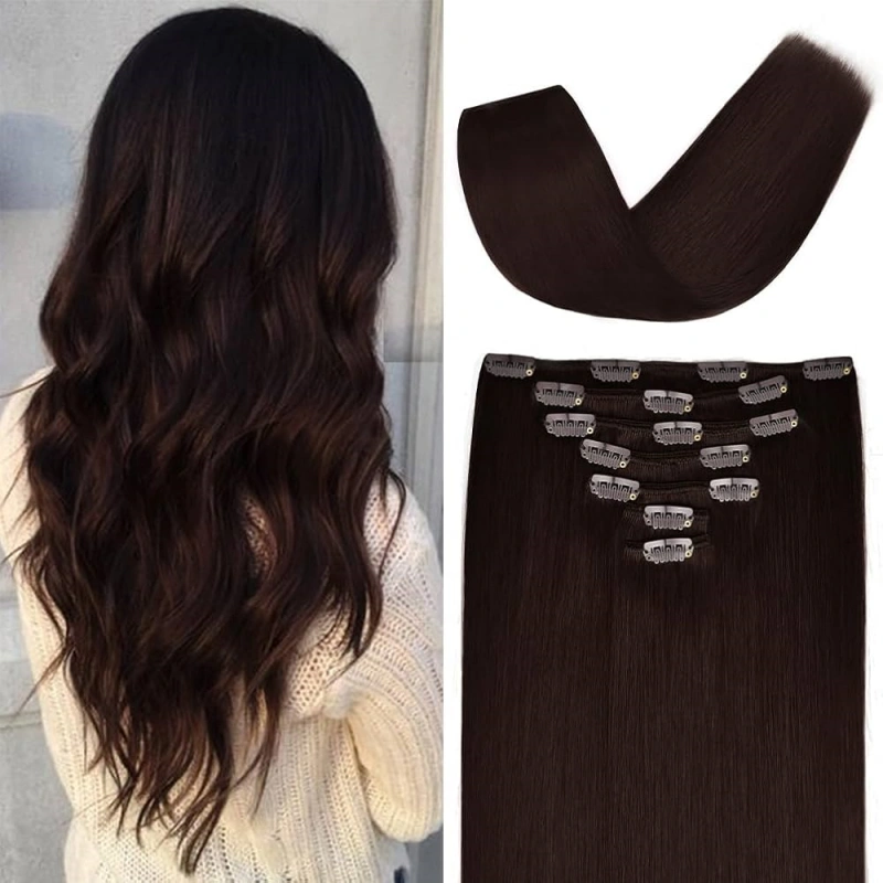 16 inch remy clip in hair extensions