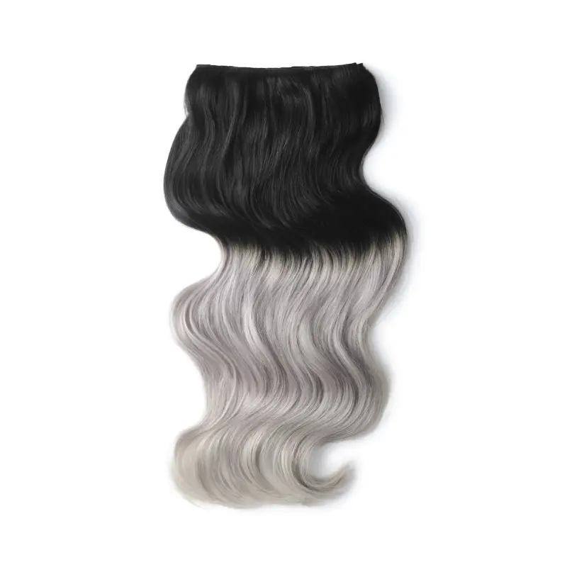 black ombre hair extensions