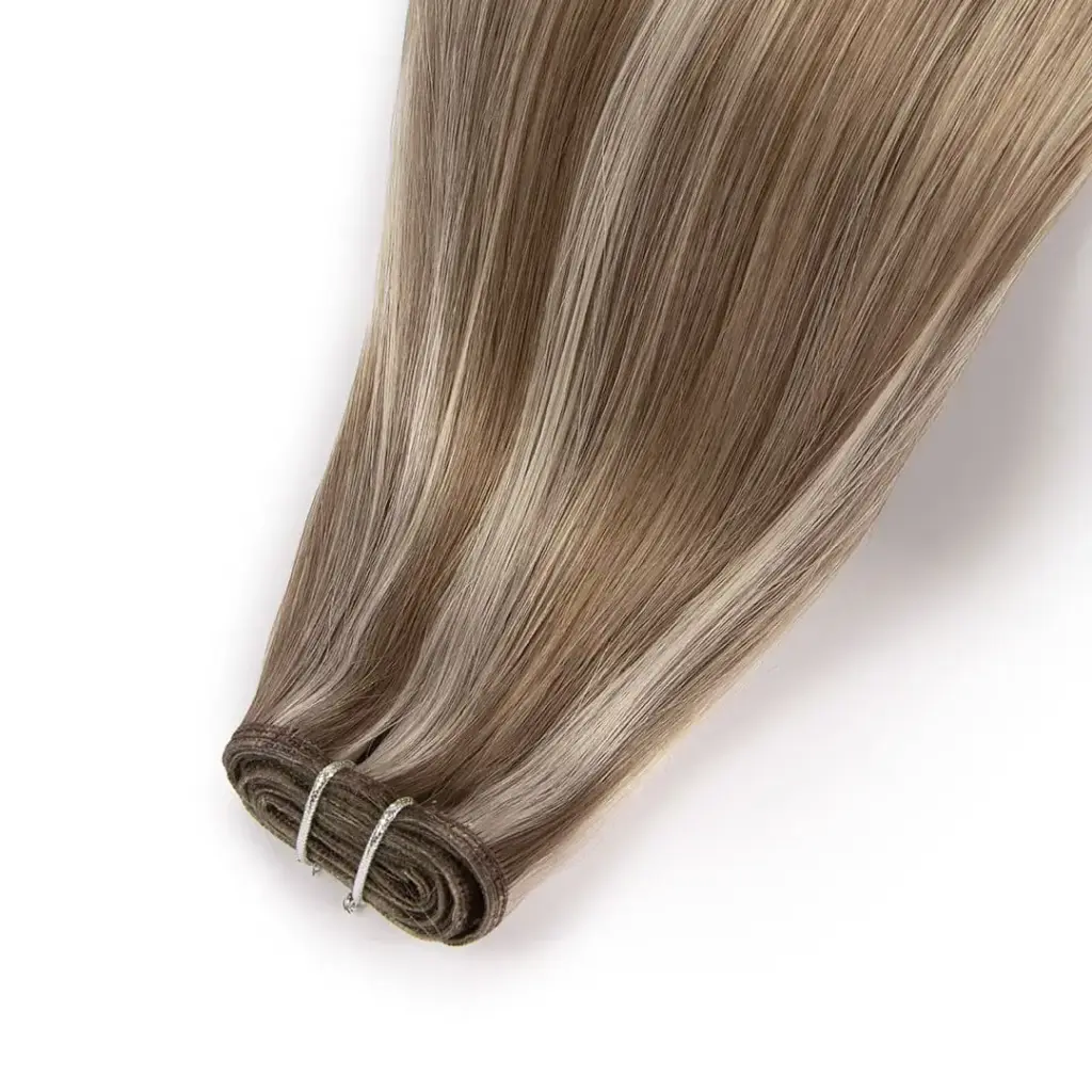 flat weft invisible hair extensions