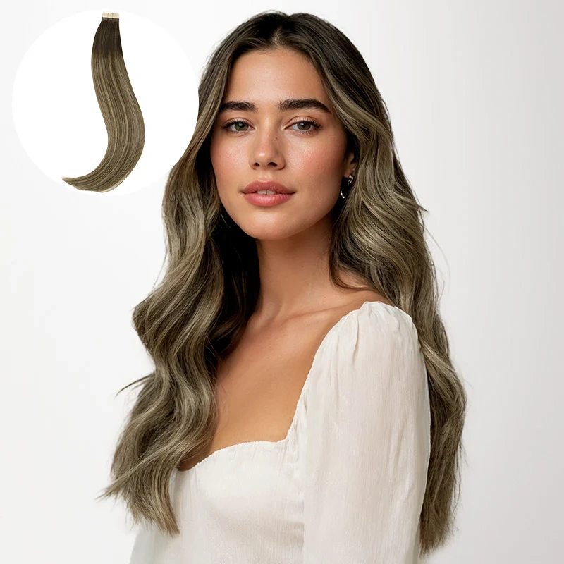 honey blonde tape in extensions