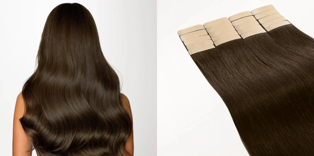 How Many Tape In Extensions Do I Need for My Hair Type? 3 how many tape in extensions for thick hair