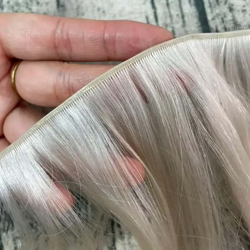 how many wefts in a row