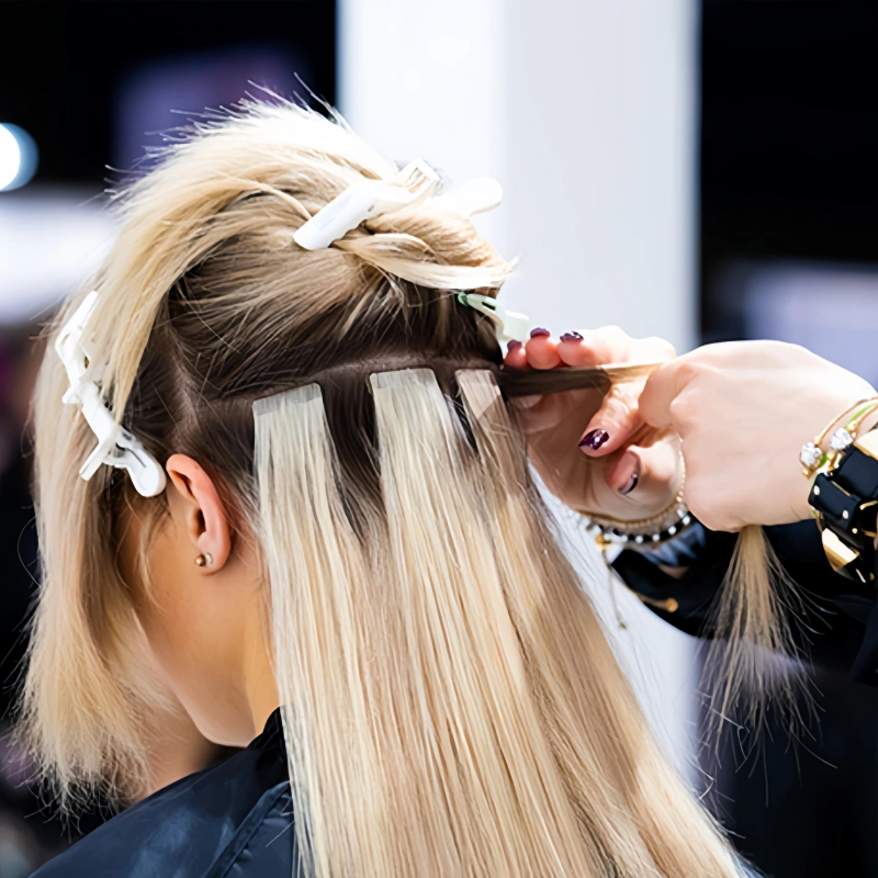 how to care for tape in extensions