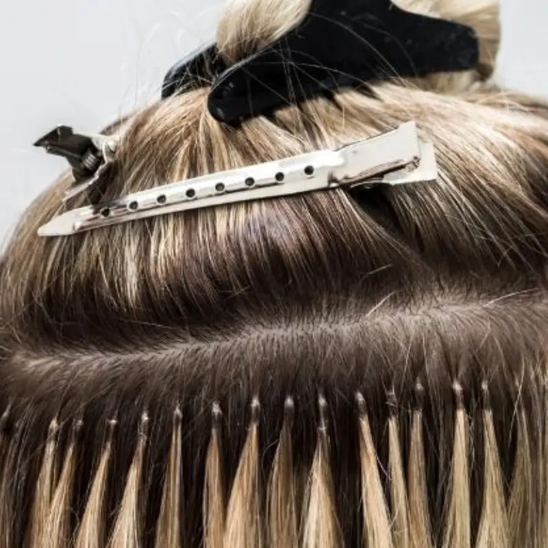how to install nano hair extensions