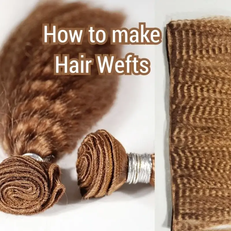 how to make a weft