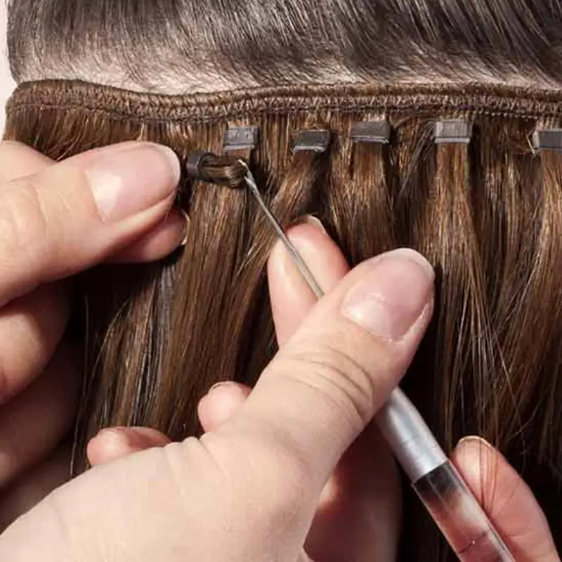 how to sew wefts
