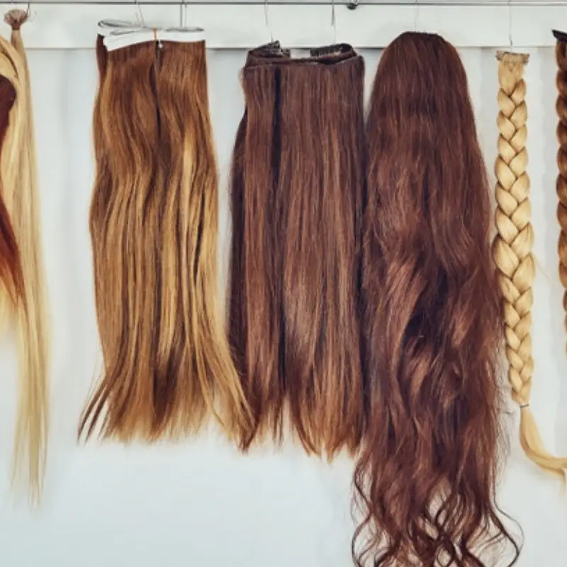 how to store hair extensions