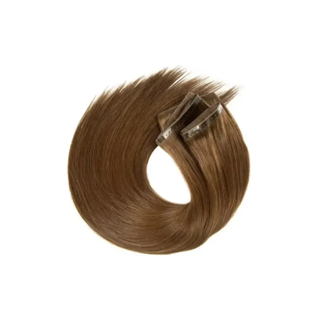 invisible flat weft hair extensions