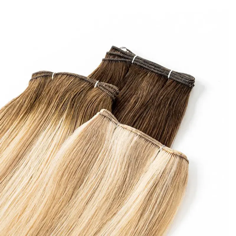 machine tied weft extensions
