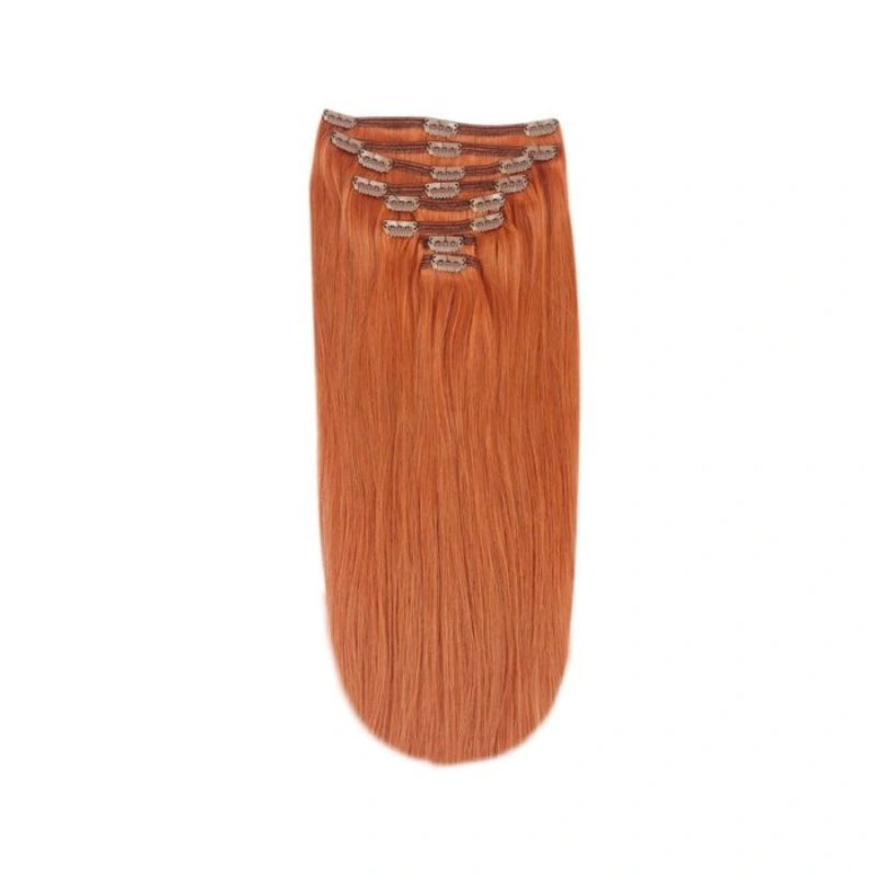 natural red clip in hair extensions