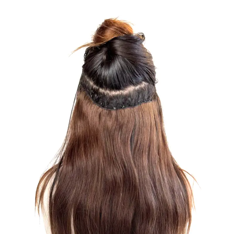 sew in hand tied weft extensions