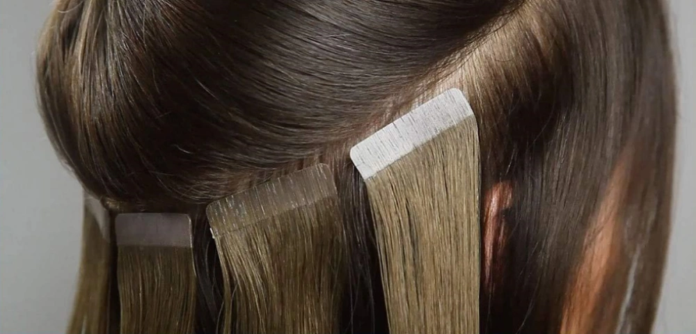 How Long Do Tape in Extensions Last? 2 tape in hair extensions adhesive strength and application