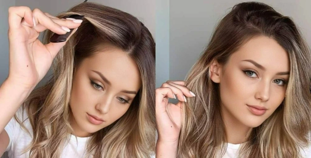 tape in hair extensions color matching