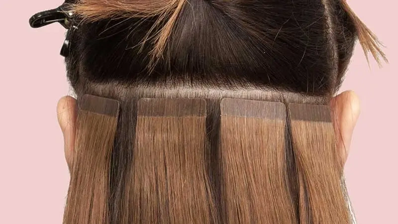 How Long Do Tape in Extensions Last? 1 tape in hair extensions lifespan