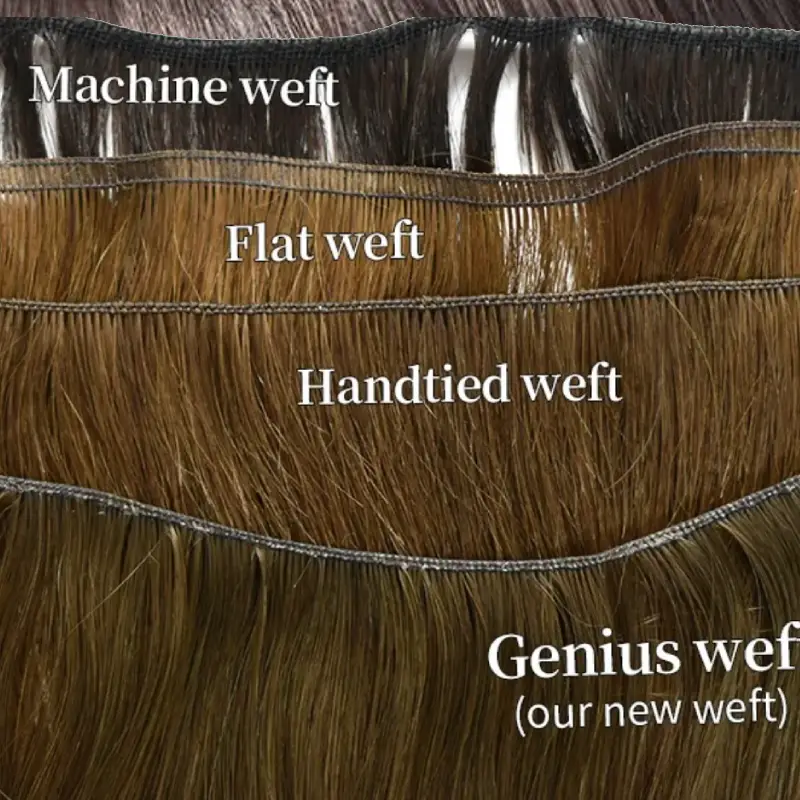 types of weft hair