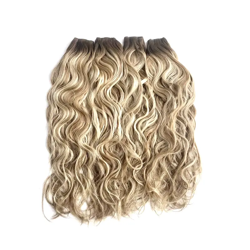 wavy hybrid hair extensions
