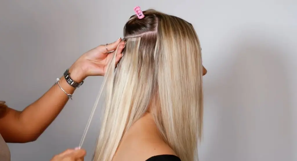 why tape in extension care is different