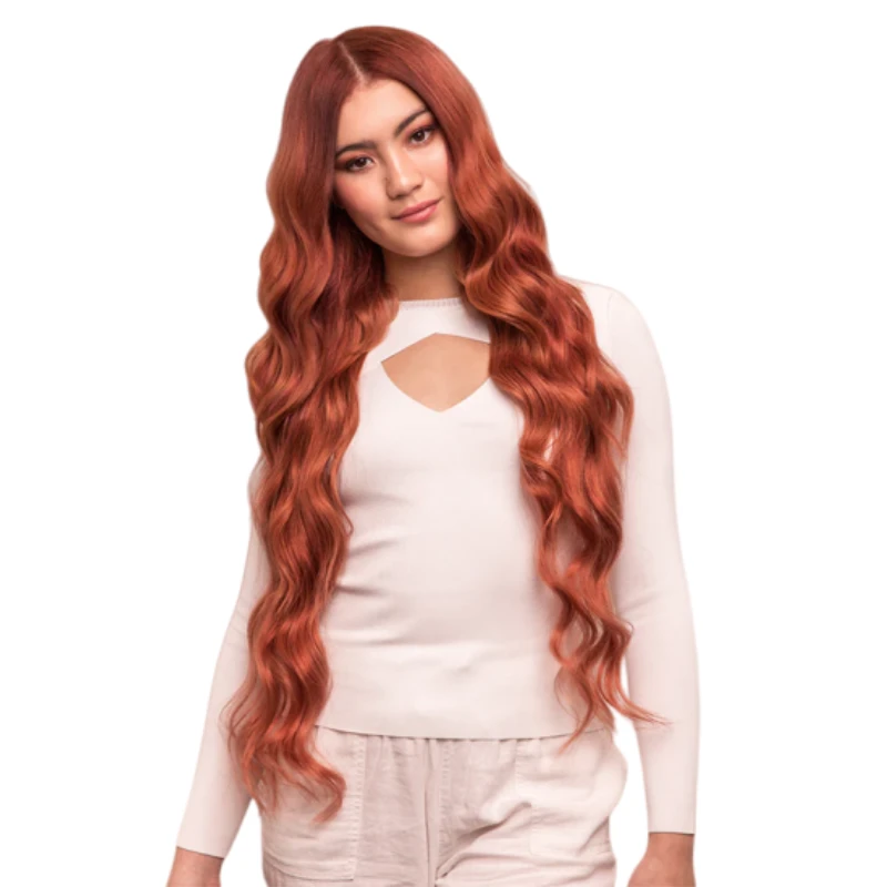 30 inch red hair extensions