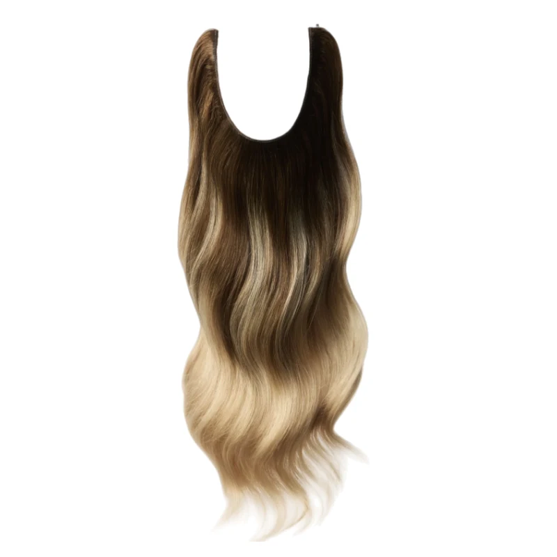 balayage halo hair extensions