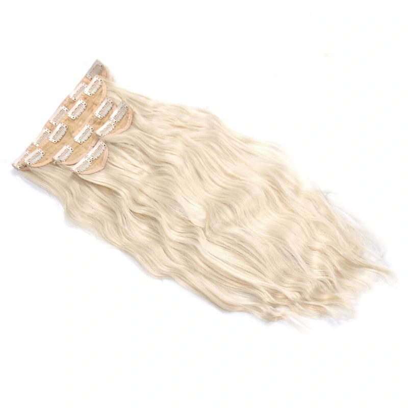 beach wave clip in hair extensions