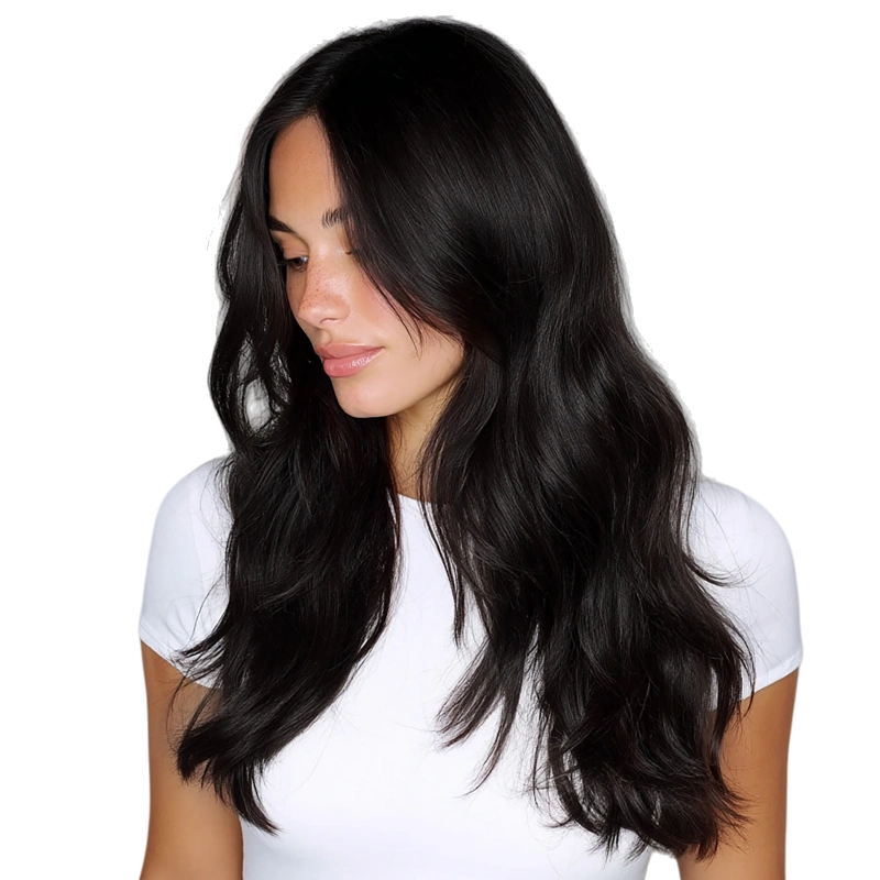 black clip in hair extensions