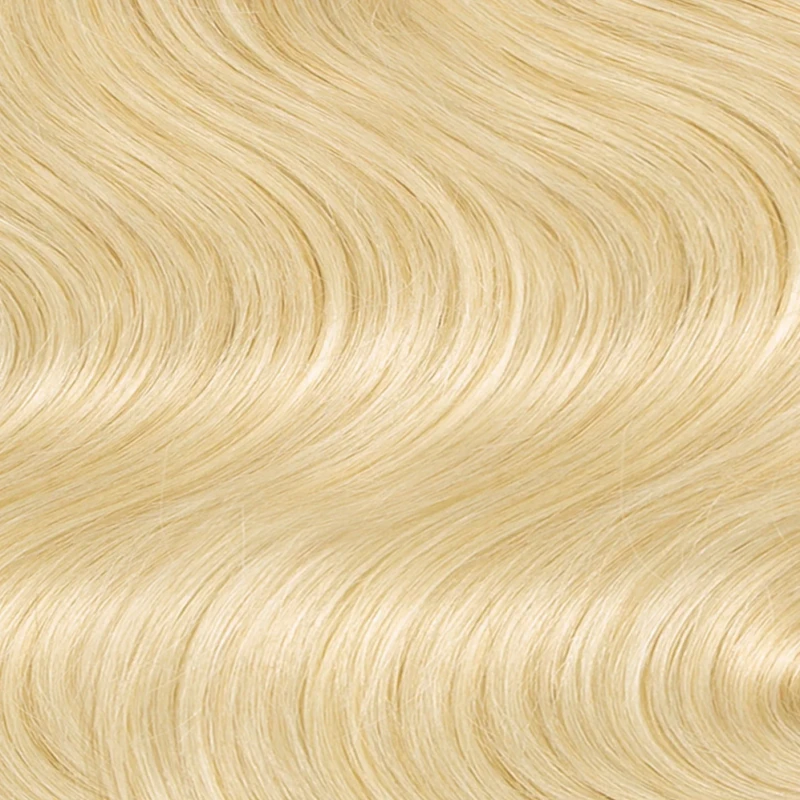bleach blonde ponytail extension