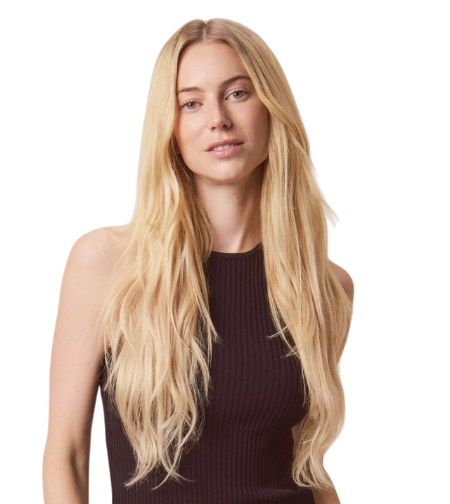 blonde halo extensions