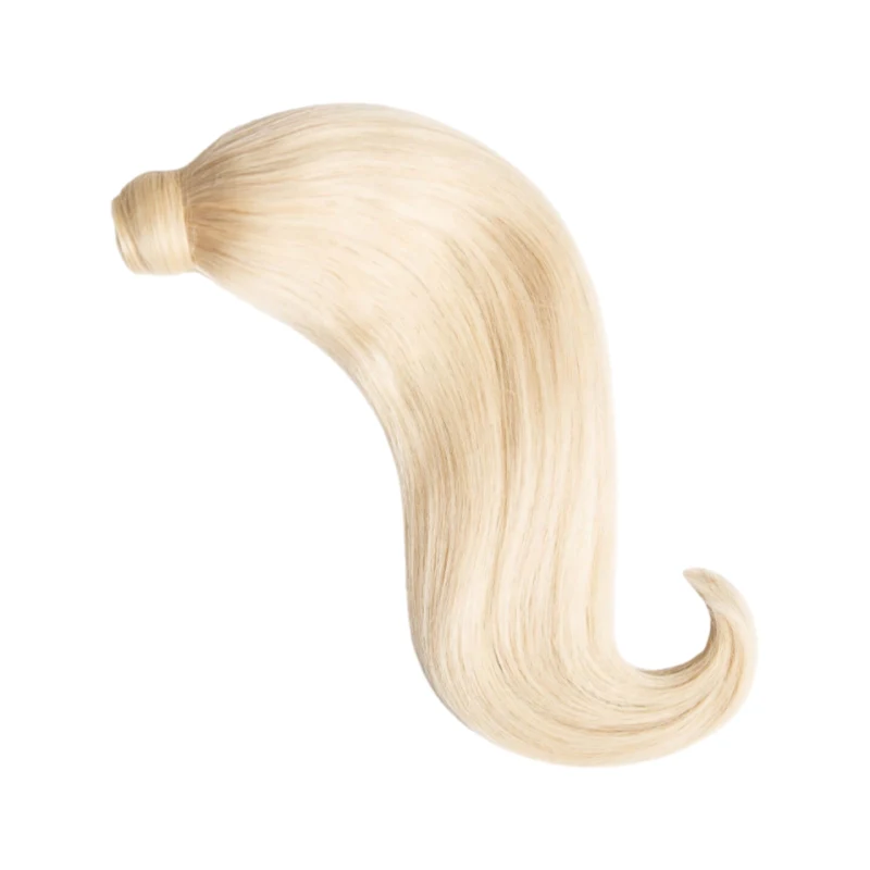 blonde ponytail clip in hair extensions