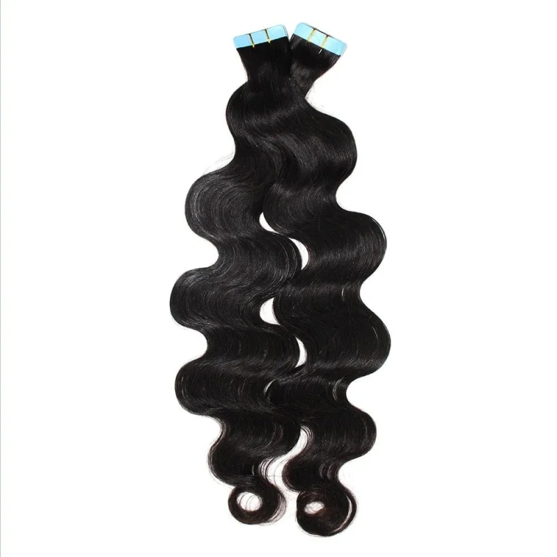 body wave tape in extensions