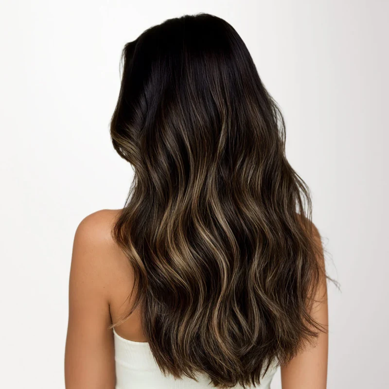 brown balayage hair extensions