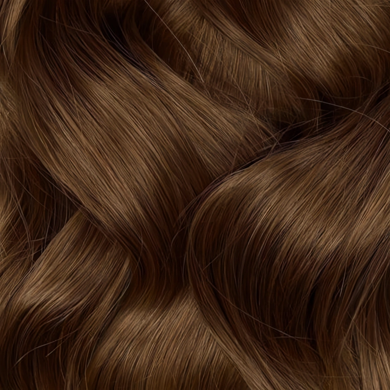 brown curly ponytail extension
