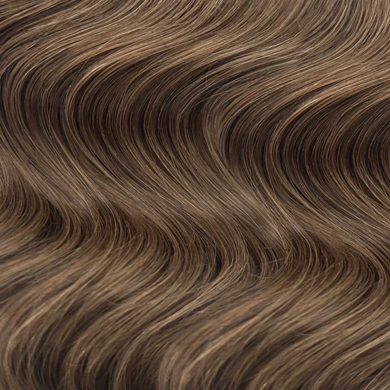 brown wavy hair extensions