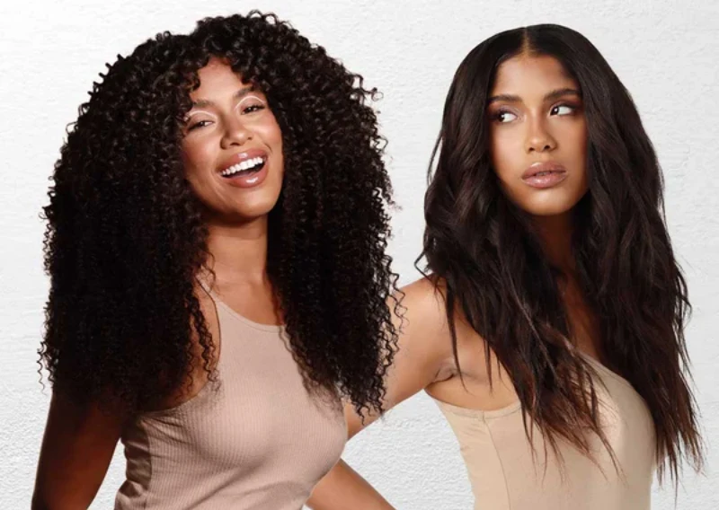 can you straighten wavy extensions safely