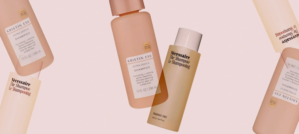 choosing gentle shampoo