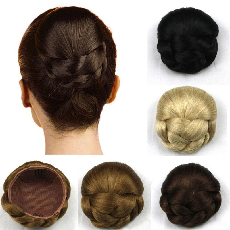 clip in braided bun