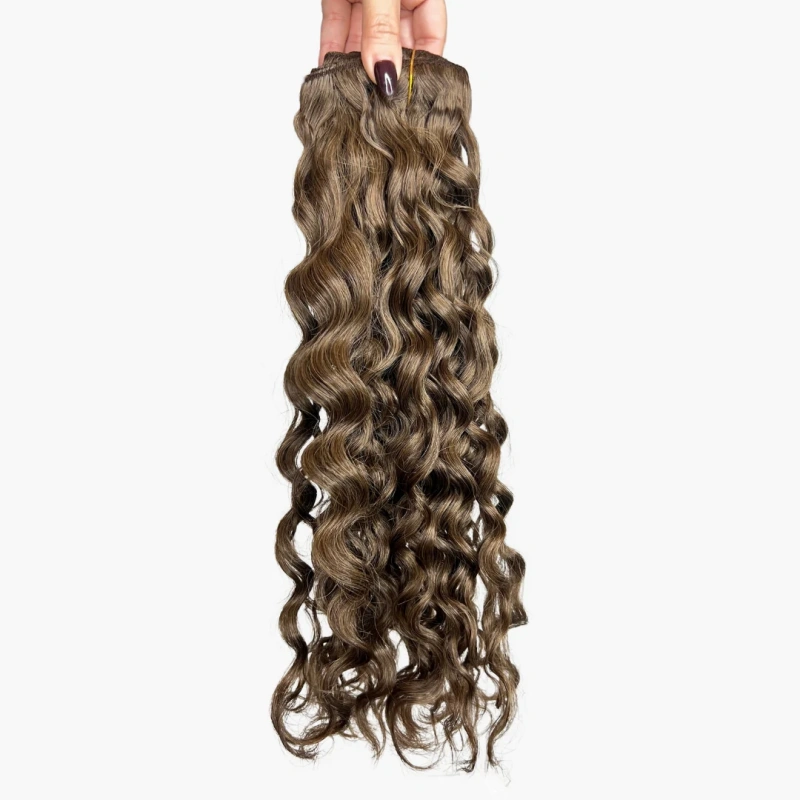 curly wavy clip in hair extensions