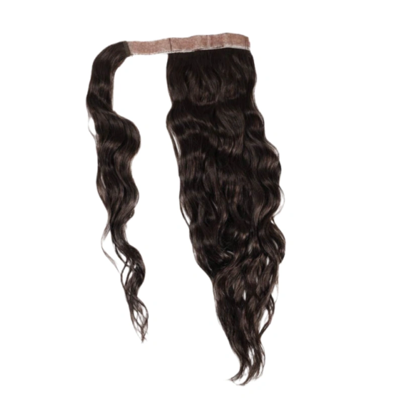 curly wavy ponytail extension