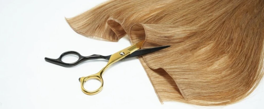 Can You Cut Hand Tied Extensions? 2 cutting weft hair extensions