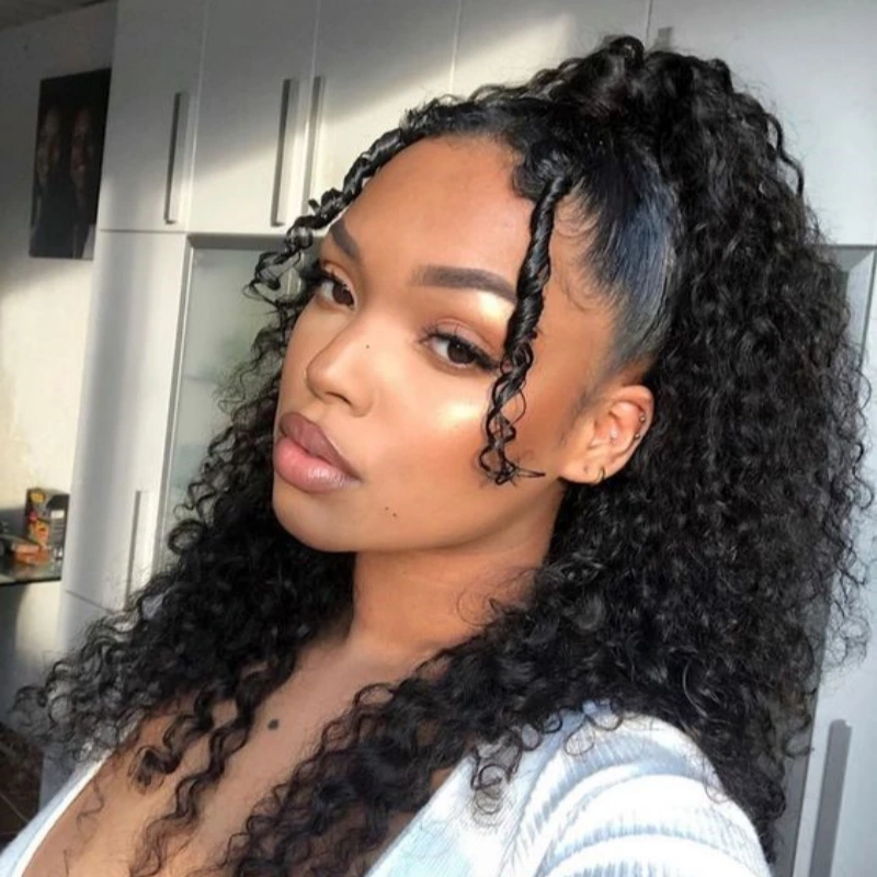 drawstring ponytail hairstyles