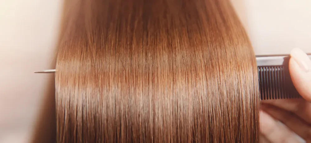 drying and storing your ponytail