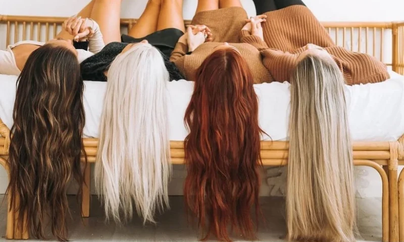 dyed hand tied extensions aftercare​