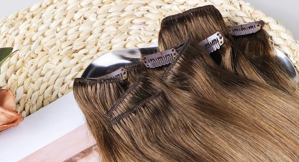 8 Best Clip In Hair Extensions for Salon Quality at Home 3 goo goo clip in hair extensions