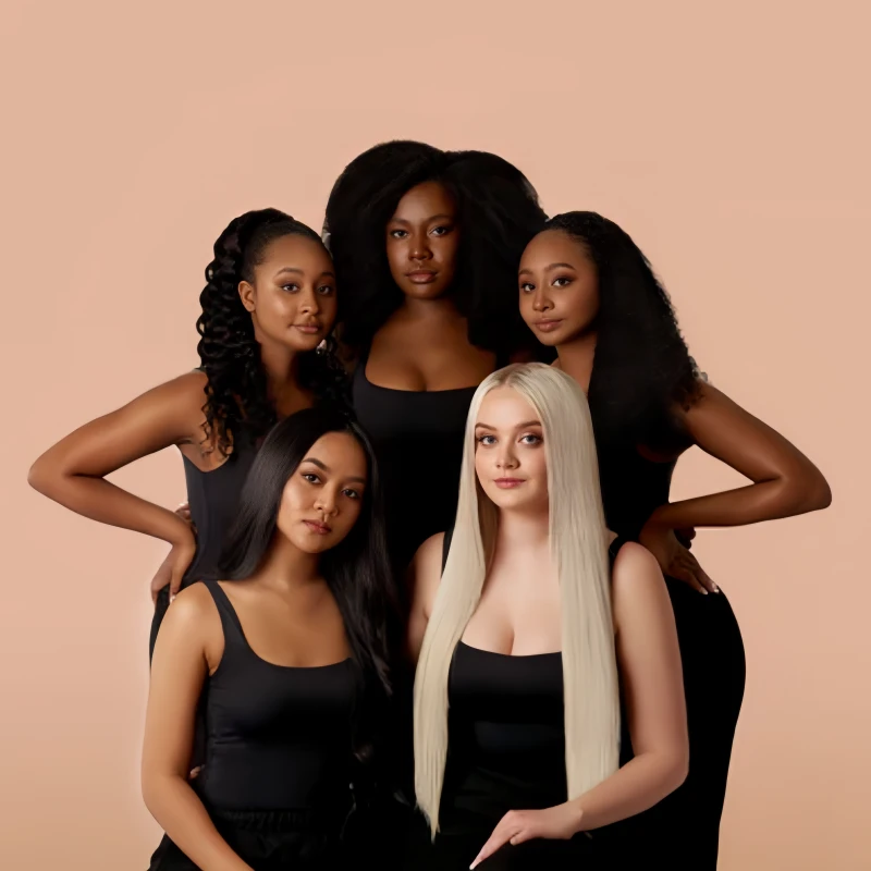 hair extension textures
