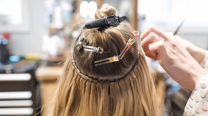 Hand Tied Hair Extensions vs Tape IN: Which is Best for Your? 1 hand tied hair extensions overview