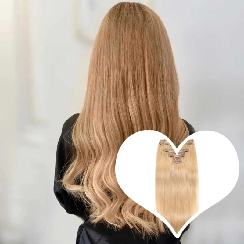 honey blonde clip in extensions