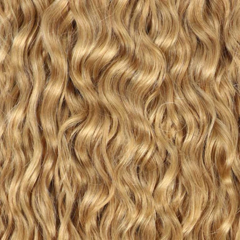 honey blonde curly hair extensions